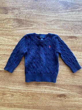 Polo Ralph Lauren Cable Knit Sweater 2/2T